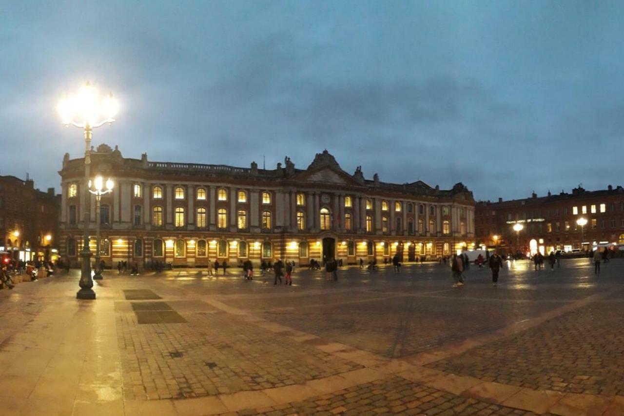 :) Grand Studio Lumineux A Toulouse Et Parking Buitenkant foto