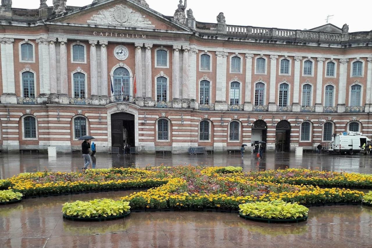 :) Grand Studio Lumineux A Toulouse Et Parking Buitenkant foto